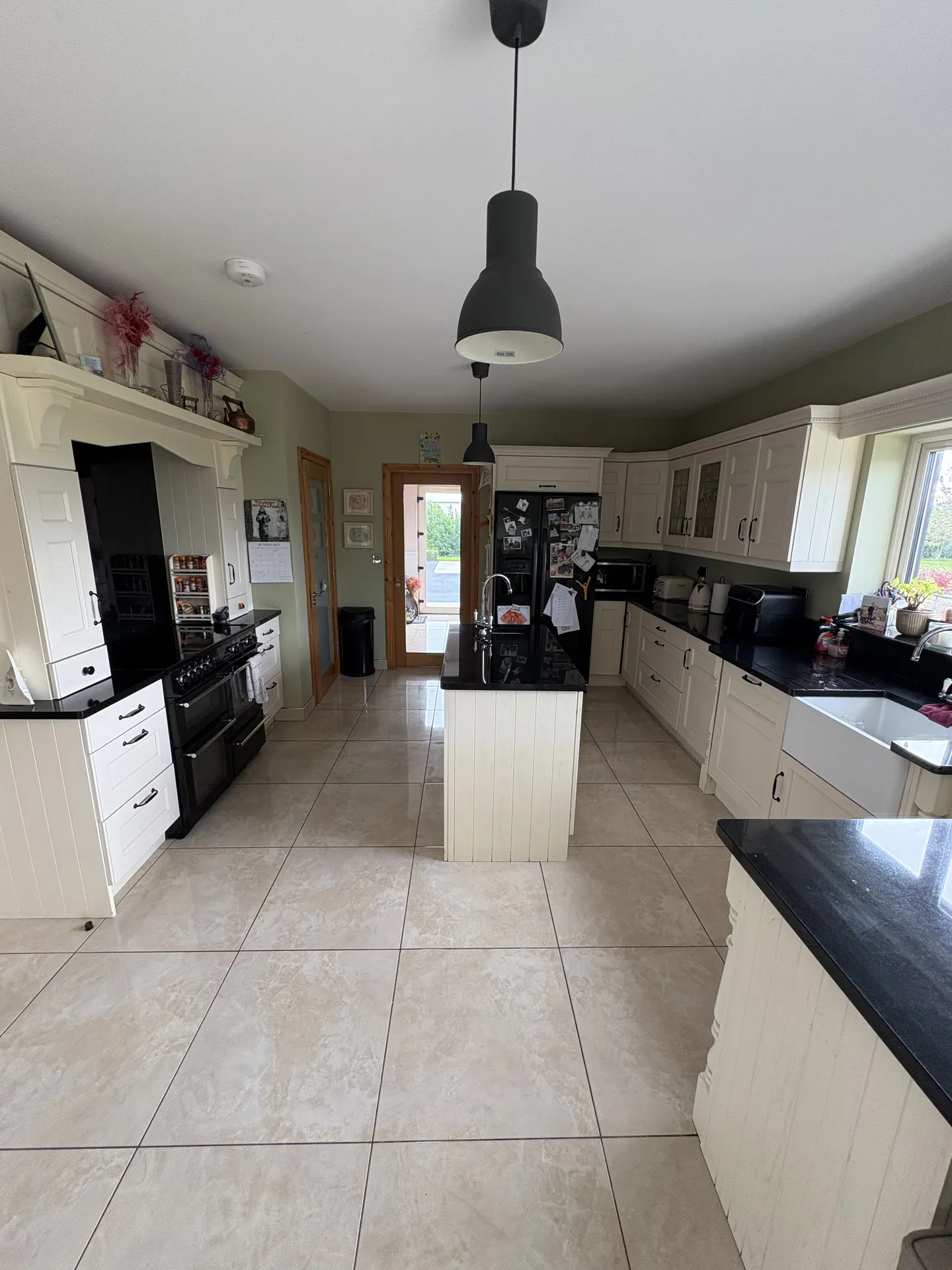 Golf Lodge farmhouse kitchen
